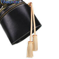 Tinberon DIY ผู้หญิงหรูหรากระเป๋าเครื่องประดับหนังพู่ highend fring กระเป๋าสายคล้องพู่ Key Chains กระเป๋าแฟชั่นเครื่องประดับ accessorie