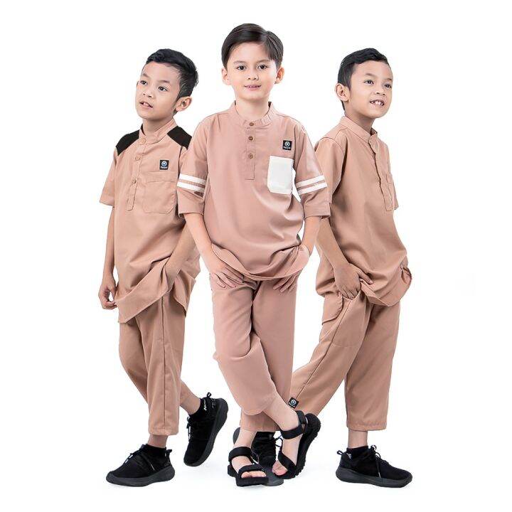 Bajuyuli Baju Muslim Anak Laki Laki Koko Anak Milo Series Lazada