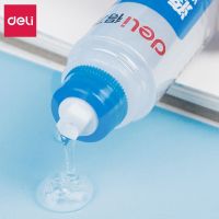 High efficiency Original Deli Liquid Transparent Glue 50ml Manual Office Glue