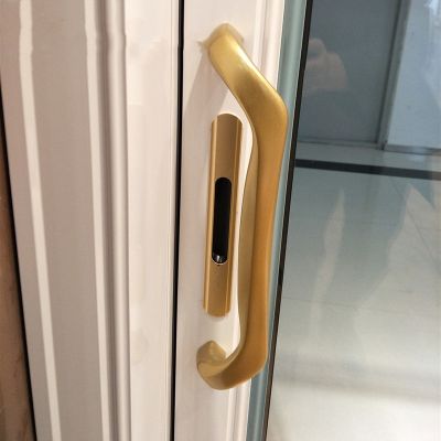 ♣∋☃ Simple Heavy Door Handles Interior Glass Sliding Doors Window Large Knob Save Effort Push-pull for Closet Barn Alloy Hardware
