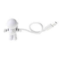 Creative Spaceman Astronaut LED Flexible USB Light Night Light for Kids Toy Laptop PC Notebook