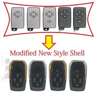 卍♗♚ BaoJiangDd modified flip Remote Car Key Shell Case For Toyota NOAH PREVIA ACR50 Alphard Vellfire ESTIMA Modified New style shell