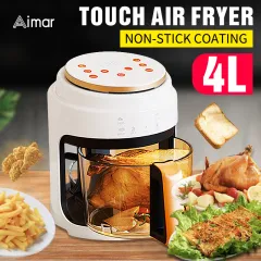 4 Liters Touch Screen Air Fryer Healthy Cooking Oven Oil - Temu Philippines