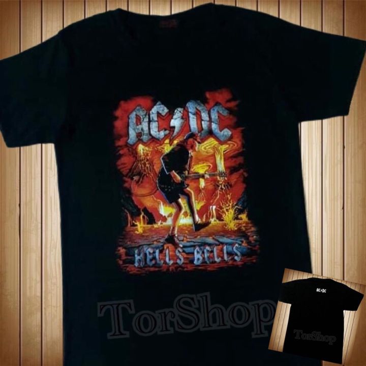 miinshop-เสื้อผู้ชาย-เสื้อผ้าผู้ชายเท่ๆ-เสื้อวง-acdc-เสื้อวง-metallica-ไม่มีตะเข็บข้างลำตัว-เสื้อผู้ชายสไตร์เกาหลี