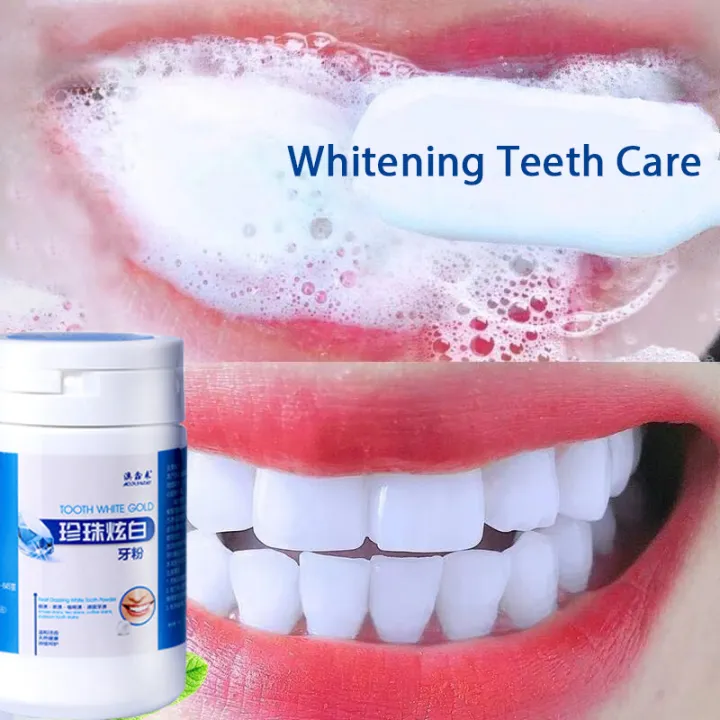 Tooth powder deep cleaning teeth whitening 50g tooth care cleaning oral ...