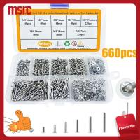 MSRC 660Pcs 4/6/8/10/12/16มม. การจัดเรียงสกรูเมตริก M2 6ขนาด สกรูฝาครอบซ็อกเก็ต hex หัวปุ่ม พร้อมประแจหกเหลี่ยม 304สแตนเลสสตีล สกรูสำหรับเครื่องจักร การพิมพ์3D