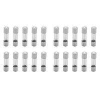 20 Pcs 250V 10Amp Slow Blow Time Delay Glass Fuses Tubes 5mm x 20mm