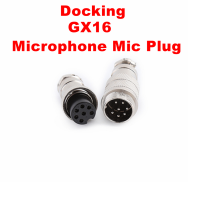 1 set M/F Type 2 3 4 5 6 7 8 9 10 Pin Chassis Sockets Connects Microphone Mic Plug GX16 Connectors for CB Radios and Ha Electrical Connectors