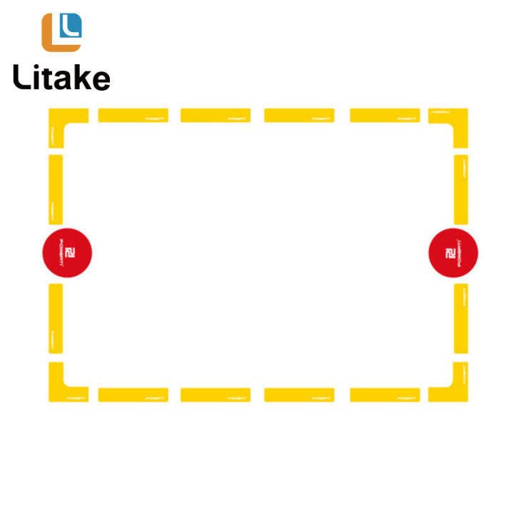 lankebike-ชุดที่ขีดเส้นสนามในห้างสรรพสินค้ากันลื่นที่พันข้อศอกสำหรับเทนนิสสนามสำหรับฝึกความทนทานเตะบอลแบดมินตัน