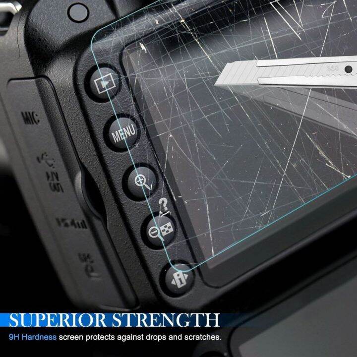 elegant-2x-tempered-glass-lcd-screen-protector-for-sony-7c-a7c-a9-a7-a7s-a7r-iv-iii-ii-zv-1-zv-e10-a6600-a6500-a6400-a6300-a5100-rx100