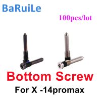 BaRuiLe 100pcs Pentalobe Bottom Dock Repair Screws สําหรับ iPhone 13 14 11 12 X XS max XR สกรูด้านล่างสกรูแท่นวางชิ้นส่วน