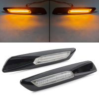 Car Sequential Amber LED Side Marker Lights For BMW 1 Series E81 E82 E87 E88 &amp; 3 E90 E91 E92 E93 &amp; 5 E60 E61 E39