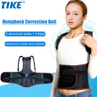 TIKE Adjustable Comfort Posture Corrector Full Back Support ce Improve Postures Lumbar Support for Lower and Upper Back Pain