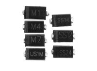 Diode SMD 2ขา (ของแท้) แพ็คละ 2 ตัว ES1M, ES1D, ES1J, SS510, SS310, SS220, RS2M, RS1M, SS36, SS34, SS26, SS24, M7, M4, SS16, US1M, M1, SS110