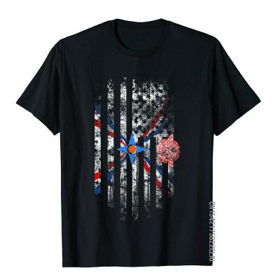 Assyrian American Flag Assyria And USA Pride T-Shirt Unique Tops Shirts Cotton Boy T Shirts 3D Printed Dominant