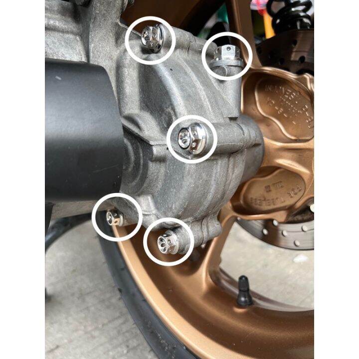 [COD]zhoutou19910617 HENG Crankgear Bolt Drain plug Bolt and Gear oil