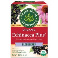 ?Traditional ​Medicinals​? Echinacea Plus? Organic tea 16 Wrapped Tea Bags