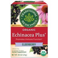 Traditional ​Medicinals​ ? Echinacea Plus? Organic tea 16 Wrapped Tea Bags