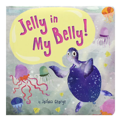 Jelly in my Shelly turtle soft package hardcover to cultivate healthy eating habits childrens original English picture book