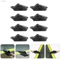 ❏۩ 50 Pcs Tents Camping Waterproof Alligator Clip Fastener Tarp Cord Clamp Windproof Fixing Abs