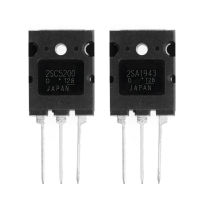 A1943 C5200 ทรานซิสเตอร์ 2SA1943 2SC5200 TO-3PL PNP NPN 230V 15A Power Transistor เครื่องขยายเสียง