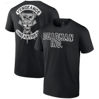 2023 NEW New Casual Short Sleeved T-shirt with "the Undertaker Vengeance Unearthed" Black Retro Style, Suitable for Men in 2023 fashion t-shirt