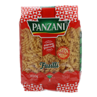 พาสต้าเส้นเกลียวขด ฟูซิลี่ ตรา แพนซานี 400 กรัม Fusilli Pazani 400 g.