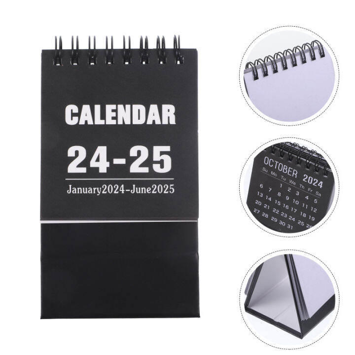 Jiogein Calendar Table Mini Daily Easel 2024 Desk Easels Calendars