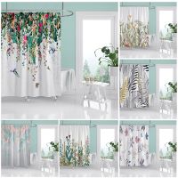 【CW】☒℗  Shower Curtains Abstract Bohemia Polyester Curtain