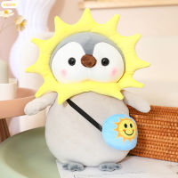 KISSYA หมอนนุ่ม Boneka Mainan การ์ตูนเพนกวินน่ารักคุณภาพสูงตุ๊กตาหนานุ่มสำหรับวันเกิดสำหรับเด็ก KA-MY ของขวัญสำหรับเด็ก