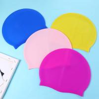 Silicone Swimming Caps Men Women Long Hair Waterproof Swim Pool Hat Ear Protect High Elastic Water Sports Accessories Swim Caps