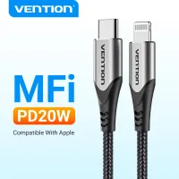 Vention MFi PD 20W USB Type C Lightning Cable USB C to Lightning iPhone Cable Fast Charger Wire for iPhone 13 12 11 pro max X XS iPad Pro TypeC to Lightning Cable