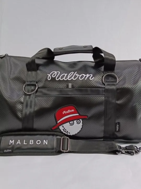 malbon-กระเป๋ากางเกงเล่นกอล์ฟ-malbon-เกาหลีใต้กระเป๋าอุปกรณ์กลางแจ้งสำหรับทั้งหญิงและชายกระเป๋าแฟชั่นชาวประมงกระเป๋าทรงหมวกความจุมาก