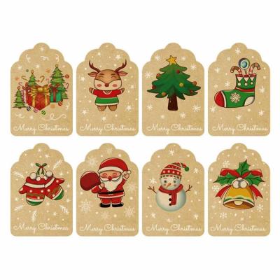Decorative Christmas Stickers 300 Pcs Packaging Christmas Stickers Christmas Roll Stickers Merry Christmas Stickers For Party Supplies beautifully