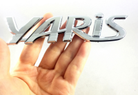 โลโก้ยาริส โตโยต้า  ติดด้านหลัง YARIS Logo Auto Trunk Lid Emblem Badge Sticker Decal Replacement For TOYOTA YARIS