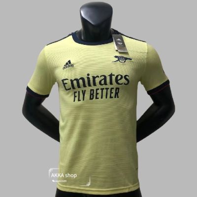 เสื้อฟุตบอลอาเซน่อล ชุดเติส ปี 2021/22 เวอร์ชั่นแฟนบอล Arsenal Third Jeresy 2021/22 (AAA)