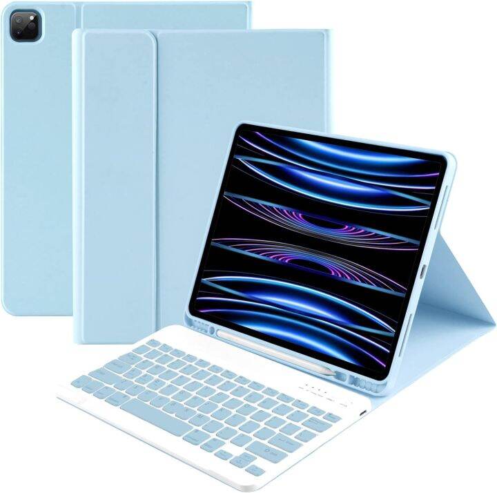 Wireless Bluetooth Keyboards for iPad Pro 12.9 Inch 2022 2021