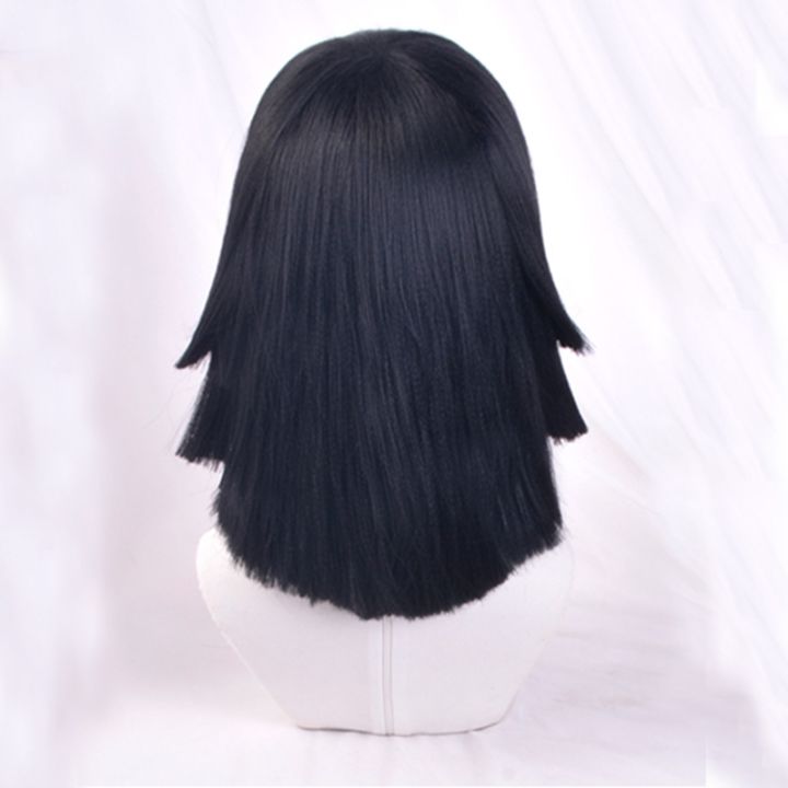 iguro-obanai-curto-preto-estilo-peruca-เครื่องสังหารปีศาจ-kimetsu-n-o-yaiba-resistente-ao-calor-do-cabelo-perucas-traje-livre-bon