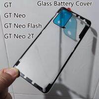 6.43 "ที่อยู่อาศัยสำหรับ Realme GT Neo Flash Neo2T กระจกฝาหลังปิดโทรศัพท์หลังโทรศัพท์ที่ประตูเคสด้านหลัง RMX2202 RMX3357 RMX3031 RMX3350