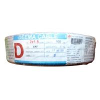 HOT** สายไฟ DEEMA CABLE ยาว 90 เมตร ส่งด่วน อุปกรณ์ สาย ไฟ อุปกรณ์สายไฟรถ