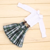 DBS Blyth doll Scottish Skirts and shirt for the 12 inch doll joint or rubber body great dressing icy girl gift