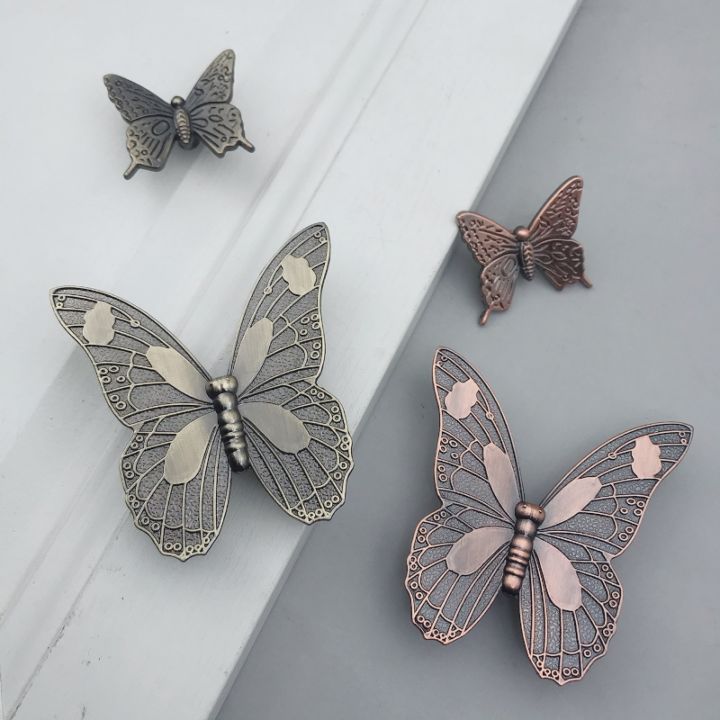 kitchen-cabinet-door-knobs-drawer-pulls-vintage-butterfly-pattern-furniture-handles-zinc-alloy-retro-home-decor-accessories