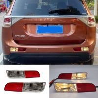 กันชนหลังสะท้อนแสงไฟตัดหมอกสำหรับ Mitsubishi Outlander 2013 2014 2015ไฟเบรกมือสัญญาณไฟ