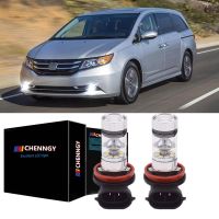 สำหรับ HONDA ODYSSEY RC3 2015-2018 - 2x ไฟ Led แบบสว่างไฟตัดหมอกหลอดไฟ H11สีขาว6000K ชุดโคมไฟ