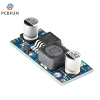 pcbfun บอร์ดควบคุมโมดูลพลังงาน LM2596S DC-DC แบบ Step-Down,แผงวงจรวงจรควบคุมแรงดันไฟฟ้าที่มีประสิทธิภาพสูงเครื่องแปลงไฟโมดูลแบบ Step-Down