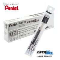 Pentel ไส้ปากกา หมึกเจล เพนเทล Energel LR7 0.7mm - หมึกสีดำ (กล่องละ 12 ไส้)