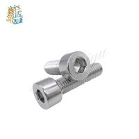 10-100pcs M1.6 M2 M2.5 M3 M3.5 M4 M5 M6 M8GB70.1 304 Stainless Steel Allen Bolt Socket Cap Screw Hex Head Allen Key Nails Screws Fasteners