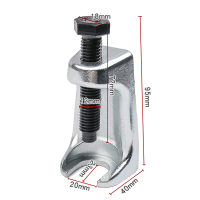 รถ Ball Joint Separator Arm Puller เหล็ก Splitter Removal เครื่องมือ Auto Repair เครื่องมือ Hand Tool Tie Rod End Puller Extractor Pitman