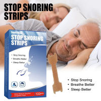 100PCS Breath Nasal Strips Right Aid Stop Snoring Nose Patch Good Sleeping Patch Product Easy Breath Sleep Aid Decive