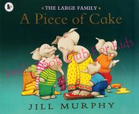 The Large Family - A Piece of Cake and All in One Piece (2 Books) (หนังสือนิทานภาษาอังกฤษ นำเข้าจากอังกฤษ ของแท้ไม่ใช่ของก๊อปจีน English Childrens Book / Genuine UK Import)